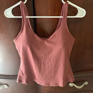 lululemon athletica off Red Tank Top size 8